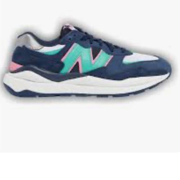 New Balance 57/40 TOK Running Shoes Mens 9 Natural Indigo/Emerald Sky Athletic - Picture 10 of 10